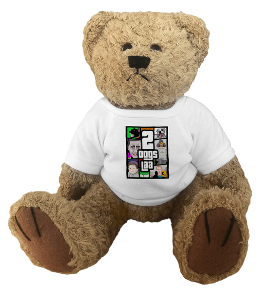 Teddy Bear 2dogs logo NEW