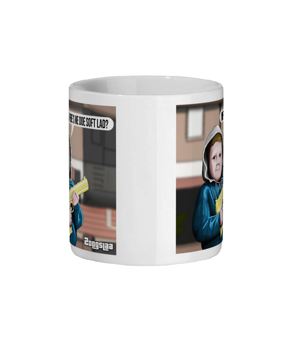 Ceramic Mug 11oz wheres me doe