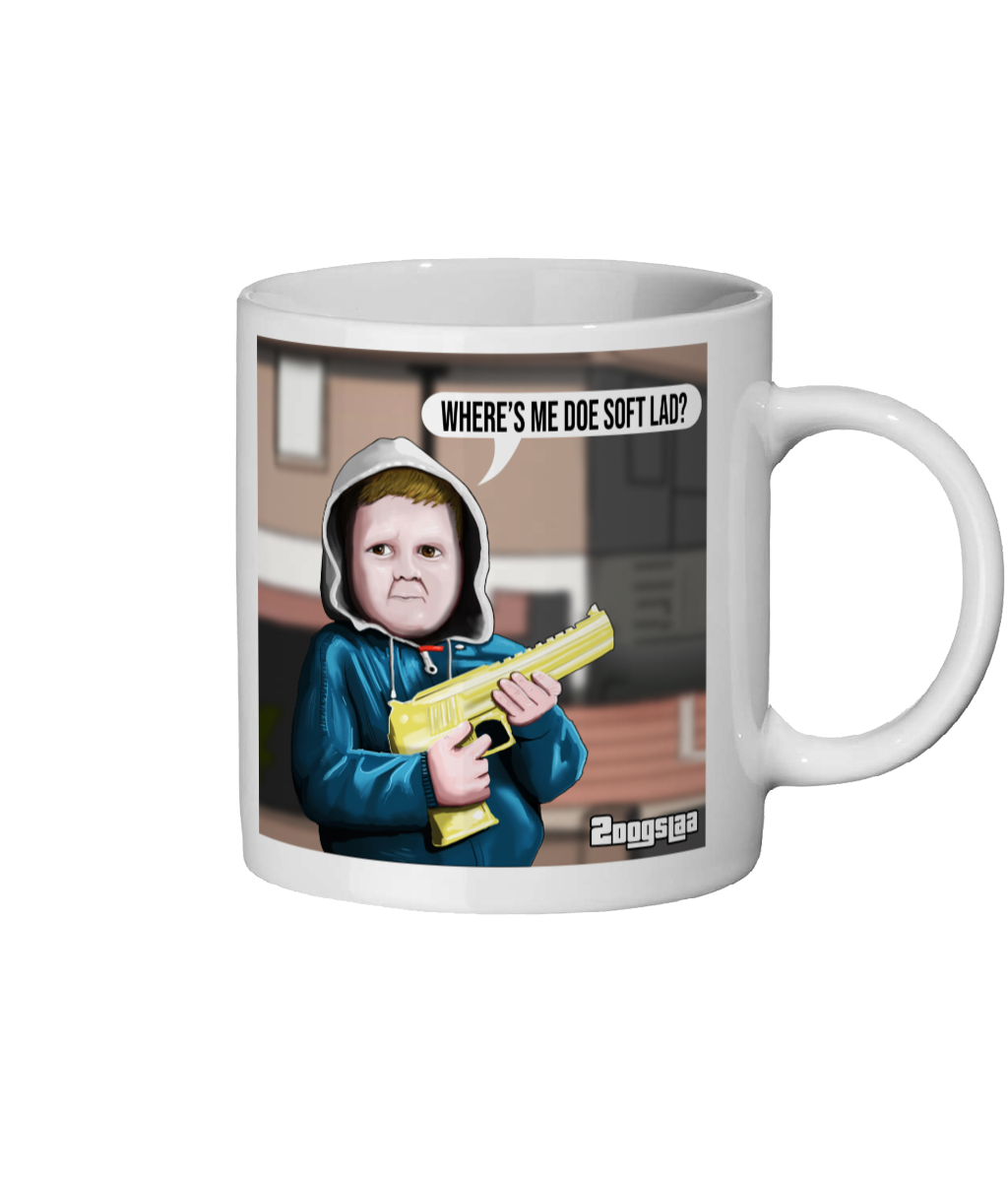 Ceramic Mug 11oz wheres me doe