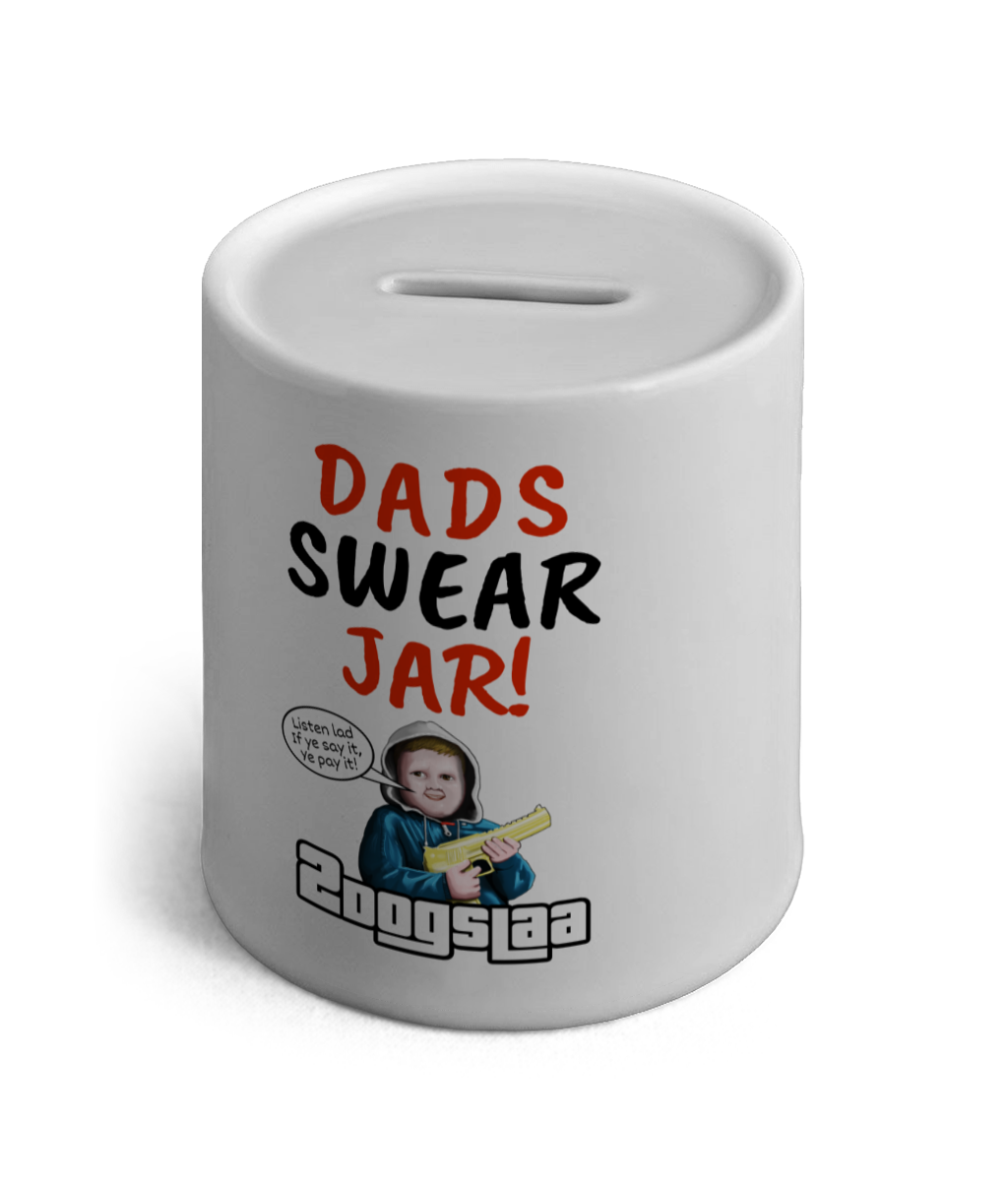 Ceramic swear jar