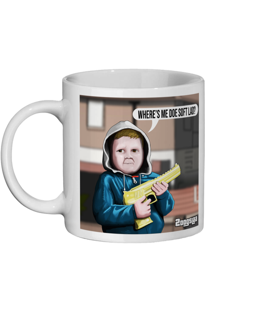 Ceramic Mug 11oz wheres me doe